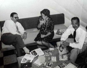 Alvarito, Helena C y Antonio Ysérn